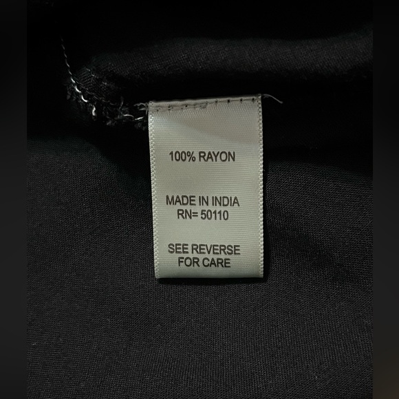 Feathers Black Floral Embroidered Mini Dress - Picture 5 of 5